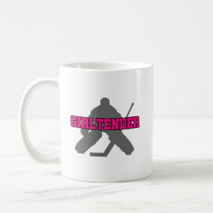 Caneca De Café Rapariga de Hockey Goalie