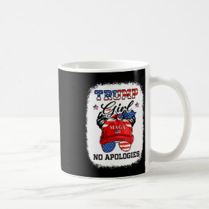 Caneca De Café Rapariga Sem Desculpas Maga 2024 Mensagem De Voto