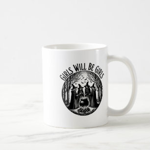 Caneca De Café Rapariga Será Rapariga Bruxa Feiticeira Maldita Ha
