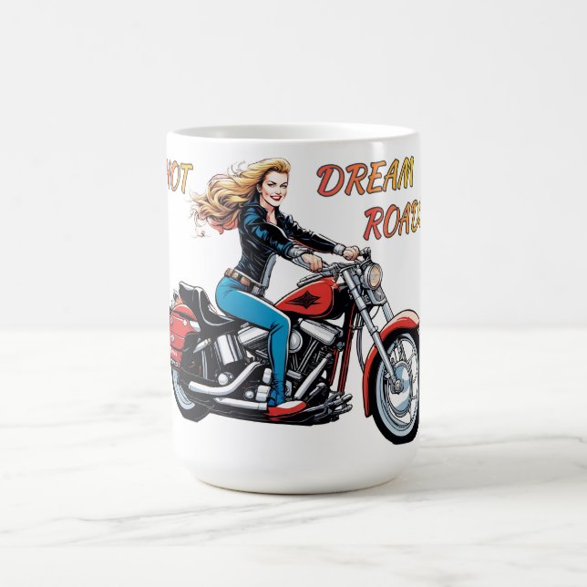 Caneca De Café Raparigas de Sonho Quentes (Centro)