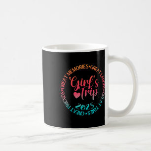 Caneca De Café Raparigas Trip 2025 Excelente Amigos Riram Memória
