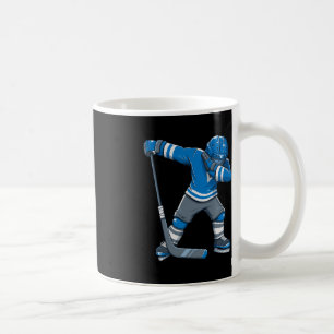 Caneca De Café Rapaz Divertido - Roupa 1 Do Taco De Hóquei No Gel