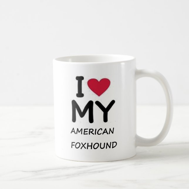 Caneca De Café raposa americana (Direita)