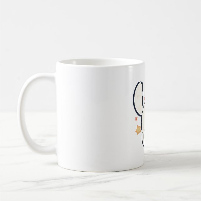 Caneca De Café Raposa árctica Delight � Boca (Esquerda)