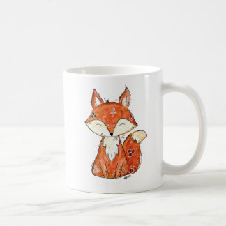 Caneca De Café Raposa branca