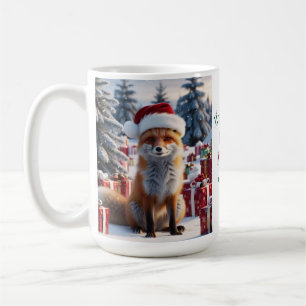 Caneca De Café Raposa de Férias