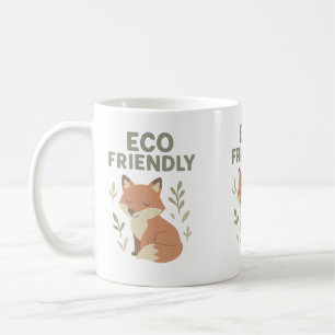 Caneca De Café Raposa Ecológica