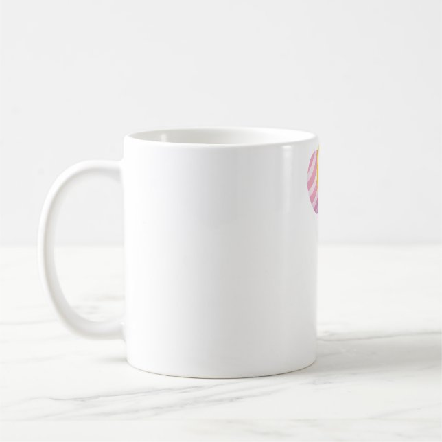 Caneca De Café Raposa Gelada Com Balões (Esquerda)