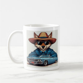 Caneca De Café Raposa Lowrider