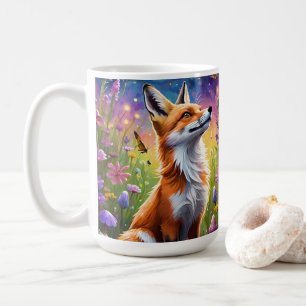Caneca De Café Raposa Majestosa
