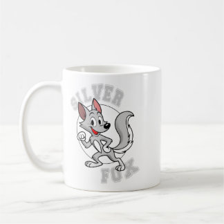 Caneca de Café Raposa Prateada