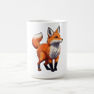 Caneca De Café Raposa vermelha