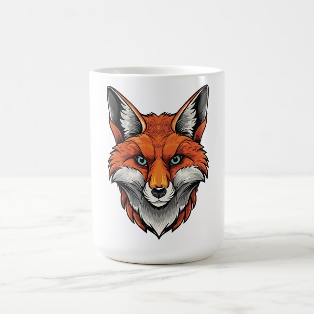 Caneca De Café Raposa vermelha (Centro)