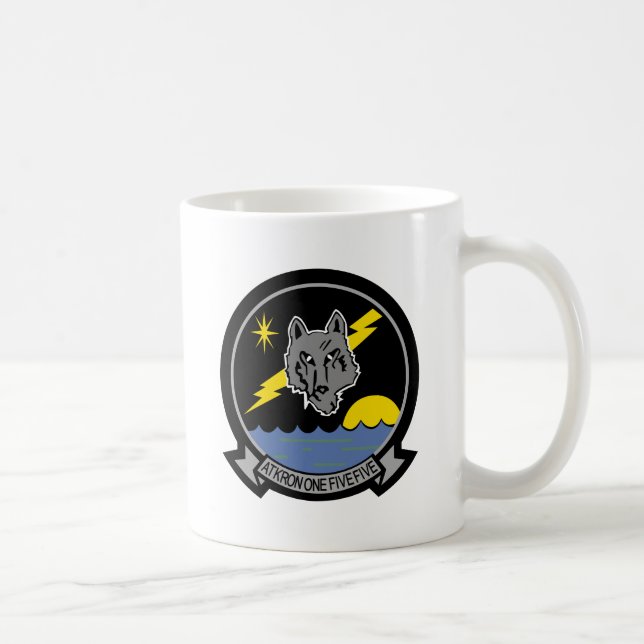 Caneca De Café Raposas VA-155 de prata (Direita)