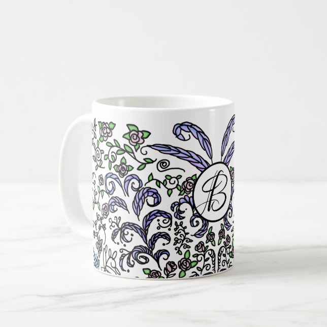 Caneca De Café Rapsódia boêmica (Frente Esquerda)