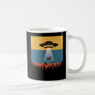 Caneca De Café Rapto De Animais De Criação Da Ufo