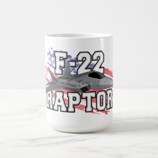 Caneca De Café Raptor F-22 (Centro)