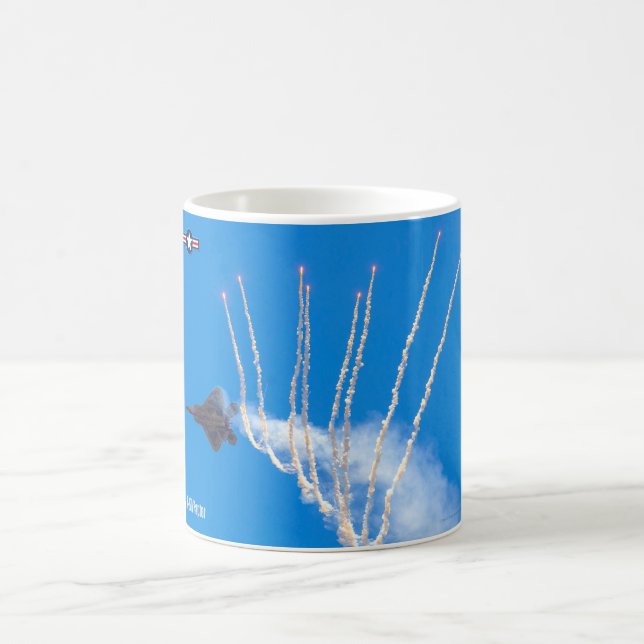 Caneca De Café Raptor F-22 (Centro)