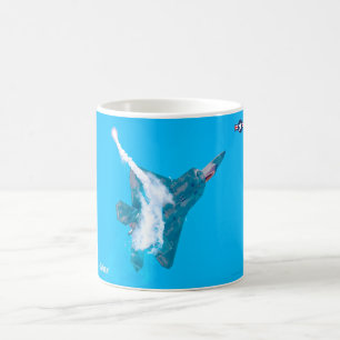 Caneca De Café Raptor F-22