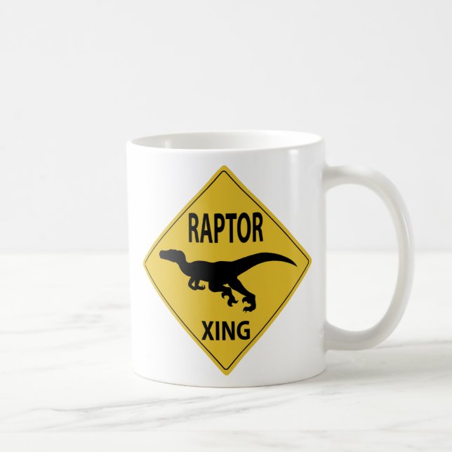 Caneca De Café Raptor Xing (Direita)