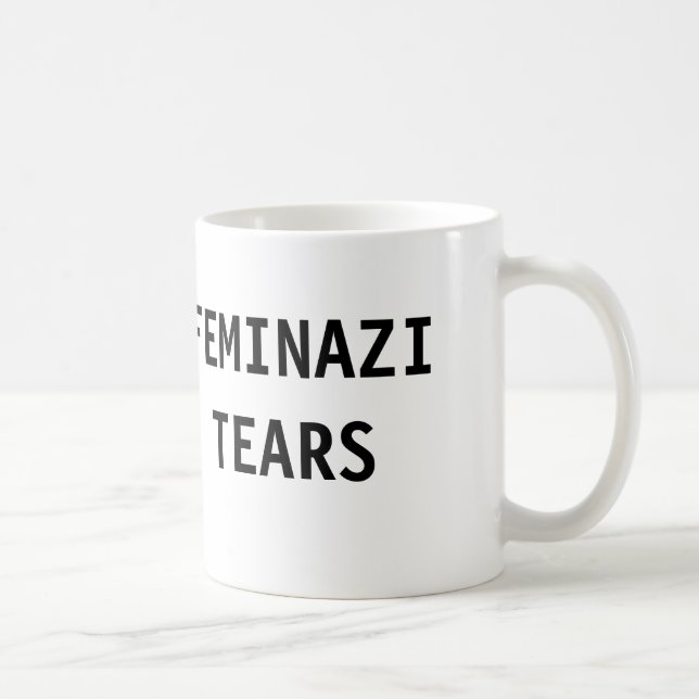 CANECA DE CAFÉ RASGOS DE FEMINAZI (Direita)