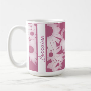 Caneca De Café Raspberry Color Me Daisies