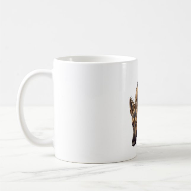 Caneca De Café Rastreamento de german shepherd (Esquerda)