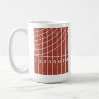 Rastreando Tema Esportivo Coffee Mug