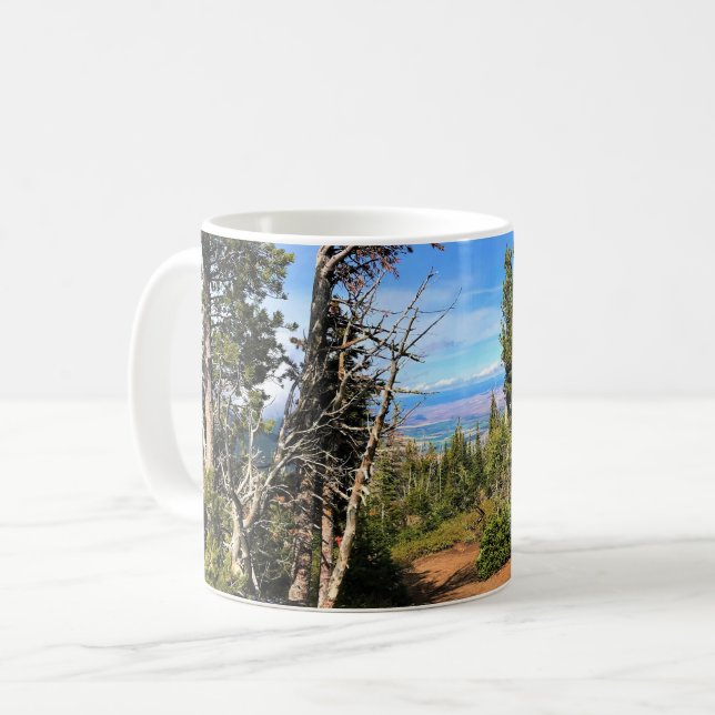 Caneca De Café Rastreio no Monte Howard, OU (Frente Esquerda)