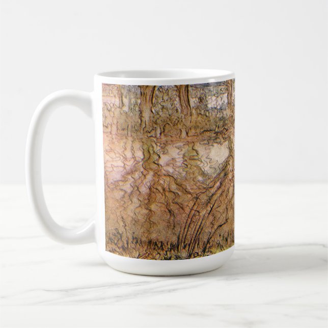 Caneca De Café Rat E Mole Têm Um Picnic - Arthur Rackham (Esquerda)