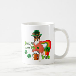 Caneca De Café Rat Terrier St Patricks