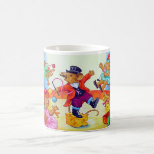Caneca De Café Rato Circus