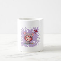 Rato do Zodíaco Japonês Kawaii – Ano do Rato