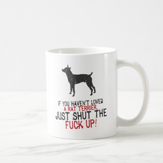 Caneca De Café Rato Terrier (Direita)