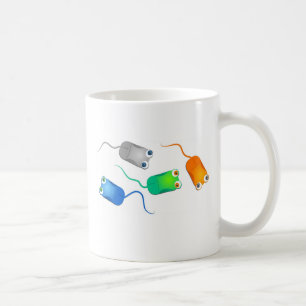 Caneca De Café Ratos do computador