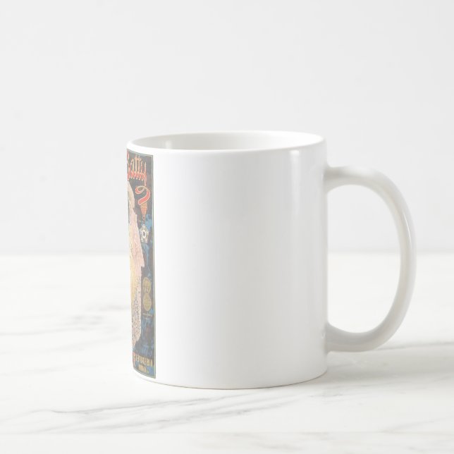 Caneca De Café Ratty Batty Cigarette Paper 1910 (Direita)