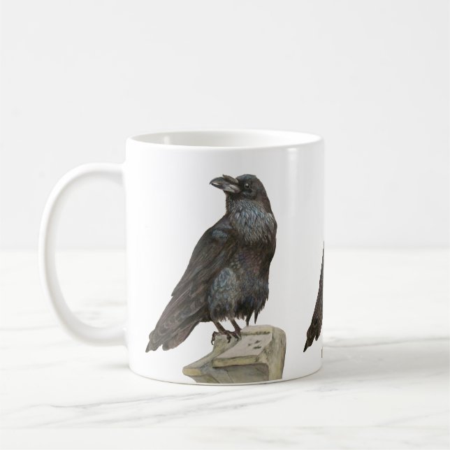 Caneca De Café Raven (Esquerda)