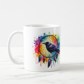 Caneca De Café Raven Dreamcatcher