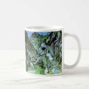 Caneca De Café Ravina de Les Peiroulets por Vincent van Gogh