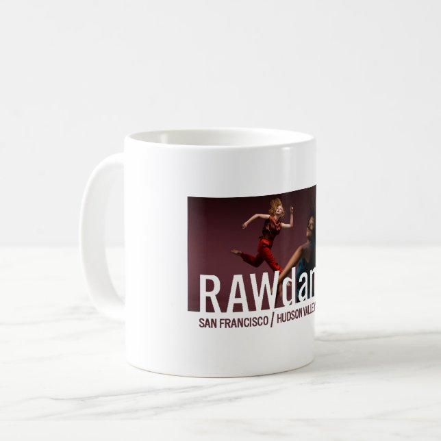 Caneca De Café RAWdance Graphic Mug (Frente Esquerda)