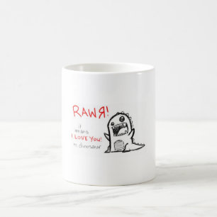 CANECA DE CAFÉ RAWR