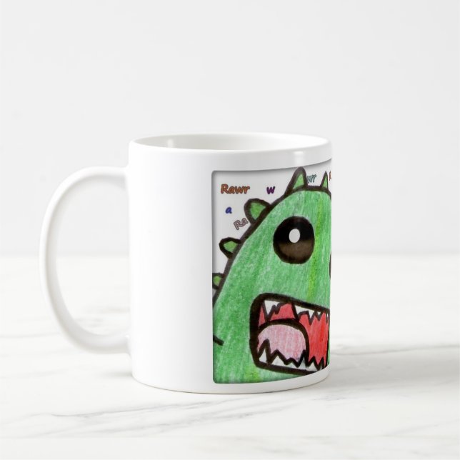 Caneca De Café Rawr (Esquerda)