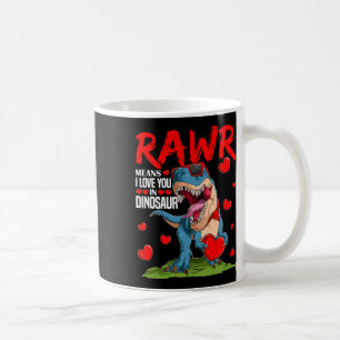 Caneca De Café Rawr Significa Que Eu Te Amo Em Vale Do Amor De Di