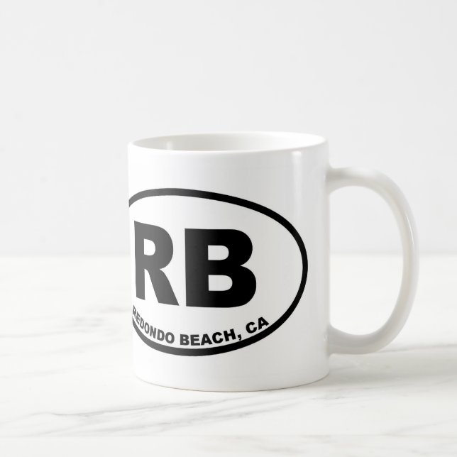 Caneca De Café RB Redondo Beach (Direita)