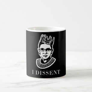 Caneca De Café RBG "I Dissent" - Tribunal Supremo de Justiça