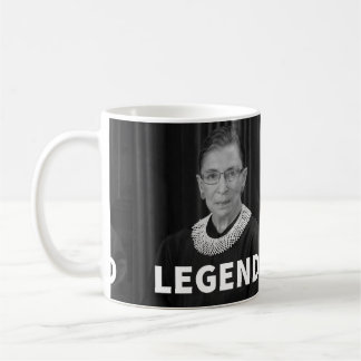 Caneca De Café RBG "LEGEND" Mug (Ruth Bader Ginsburg)