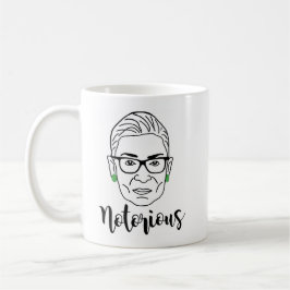 Caneca De Café RBG Mug - Ruth Bader Ginsburg