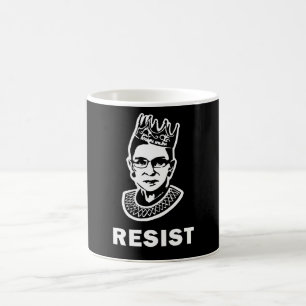 Caneca De Café RBG notório - Mulheres na Lei e Liderança