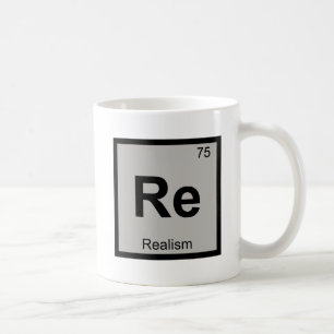 Caneca De Café Re - Realismo Filosofia Química Tabela Periódica