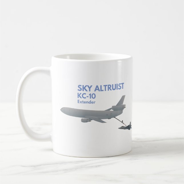 Caneca De Café Reabastecimento de avião KC-10 (Esquerda)